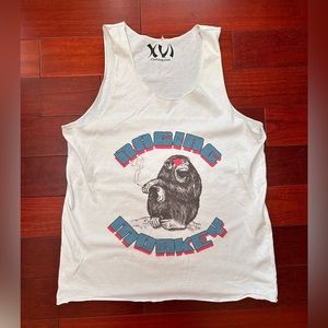 Raging Monkey light tank top